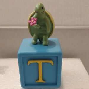 Vintage Alphabet Block T